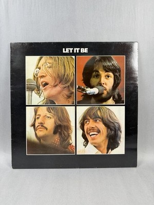 The Beatles Let It Be LP UK PRESS PCS 7096