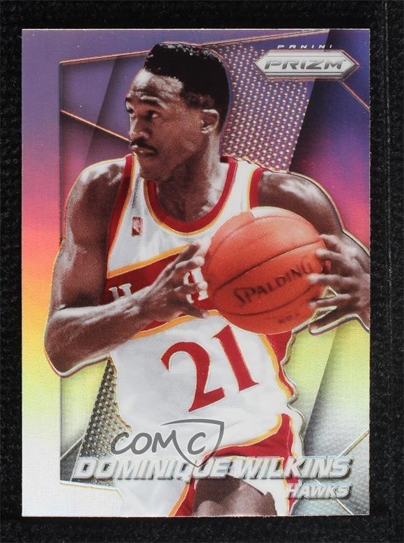 2014-15 Panini Prizm Silver Prizm Dominique Wilkins #170 HOF 7zf