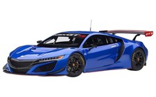 AUTOart Honda NSX GT3 2018 Hyper Blue 1/18 Scale Model 81896 New