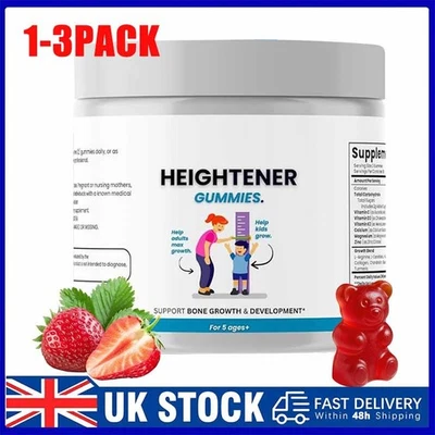 Heightener Gummies - Natural Height Growth Supplement For Kids, Teens And Adults