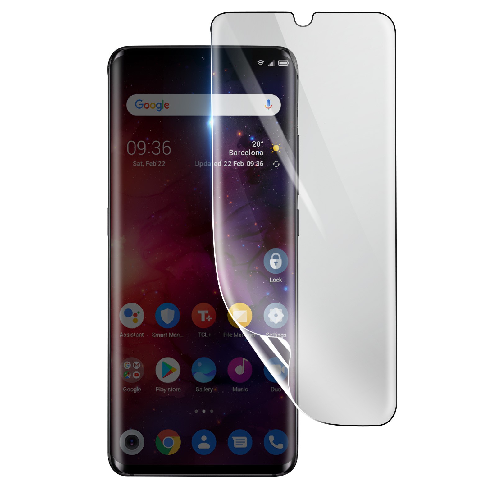 Protection écran hydrogel pour 10 Pro film anti-choc transparent