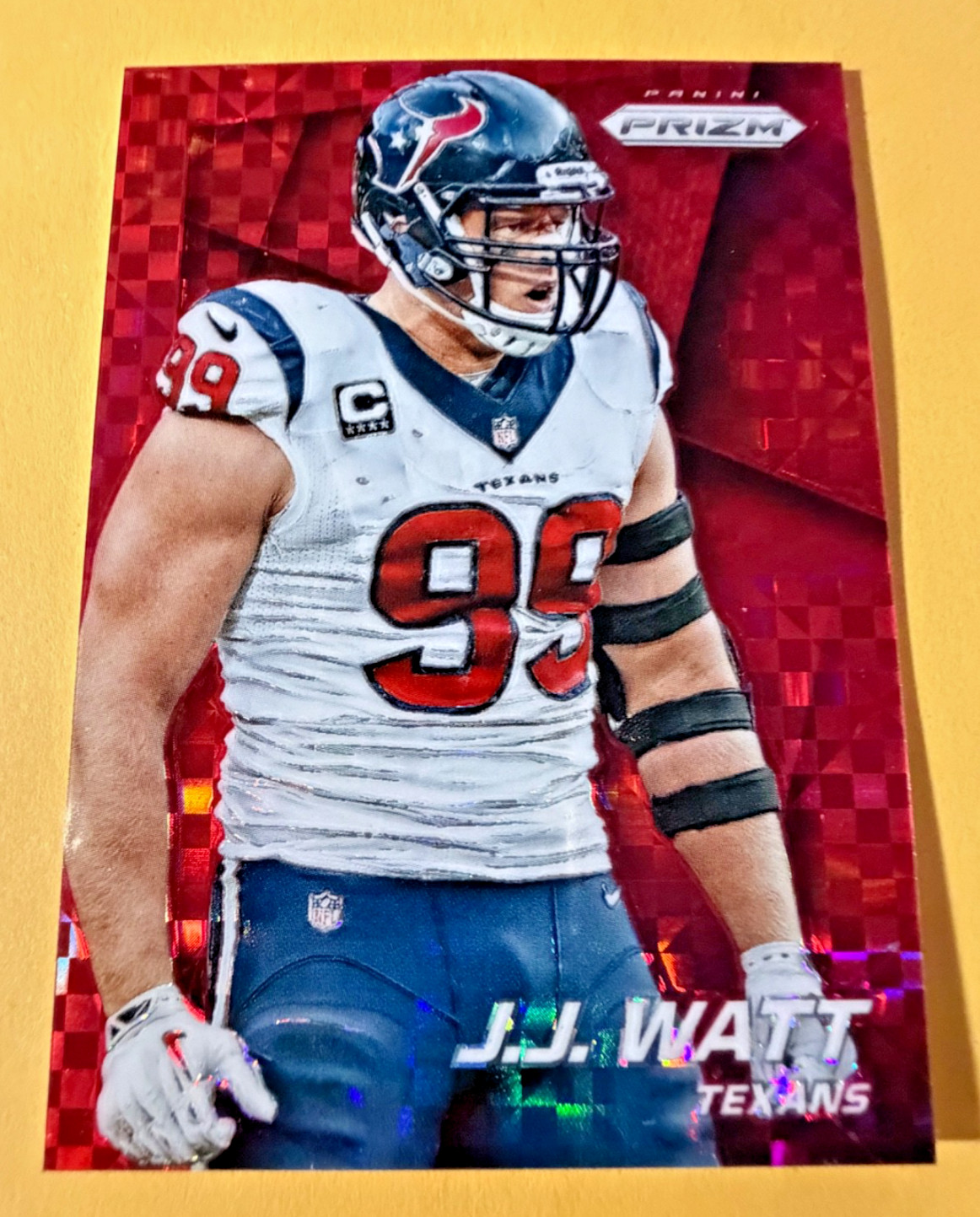 2014 Panini Prizm Red Power Prizm JJ Watt #188 #48/125