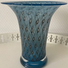 Glasvase Bertil Vallien Cirrus Kosta Boda, Vase Glas Bertil Vallien Schweden