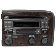 1999-04 Volvo 80 Series S80 Receiver Stereo Radio CD Player Wood 30657697-1 OEM