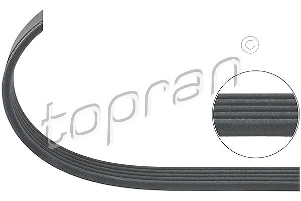 Topran Keilrippenriemen U.A. FüR Audi, MERCEDES-BENZ, Skoda, VW-image
