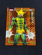 2026 Topps Chrome Marvel ELECTRO Orange Xfractor 10/25 #115