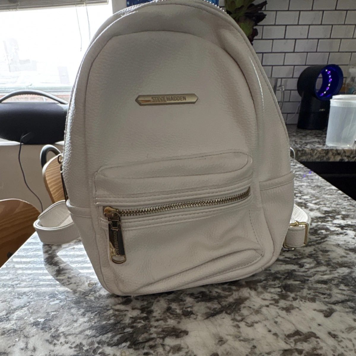 Steve Madden Faux Leather Exterior Backpack Bags & Handbags  display picture 3