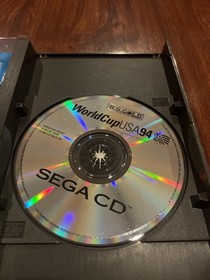 World Cup USA '94 (Sega CD, 1994) Case, CD & Manual Included Tested & Works