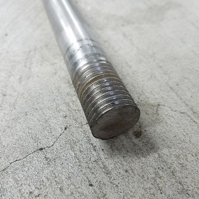 52'' Length x 1'' Diameter Stainless Steel Rod, One Side 1-1/2'' Thread L, 3/4'' NPT