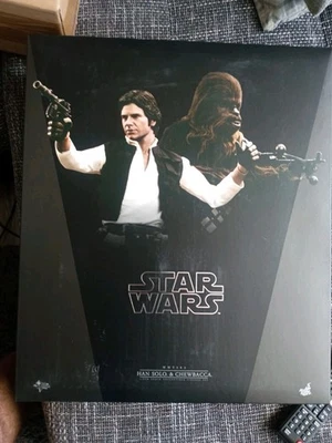 Han Solo & Chewbacca Hot Toys Set - Bild 1 von 4