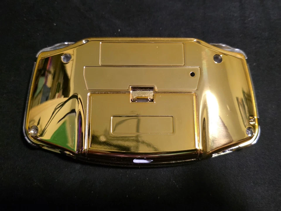 Gameboy Advance Modded DORADO/PLATEADO con Pantalla IPS V5/Batería USB-C/Salida HDMI Foto 3 de 4