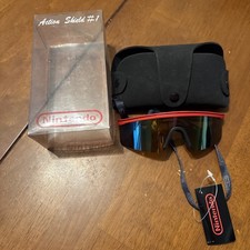 VINTAGE NINTENDO ACTION SHIELD SUNGLASSES 1 Officially Licensed RARE NWT