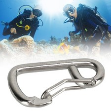 Spring Snap Hook Carabiner 316 Stainless Steel Marine Grade Heavy Duty Spring