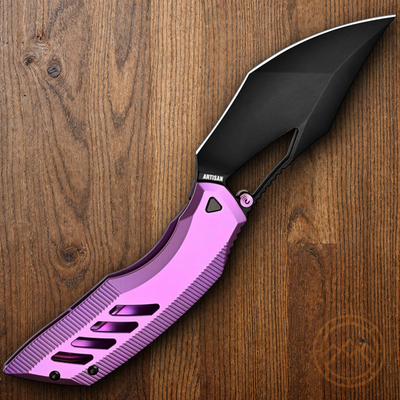 Artisan Dark Wing Folding Knife 3.63