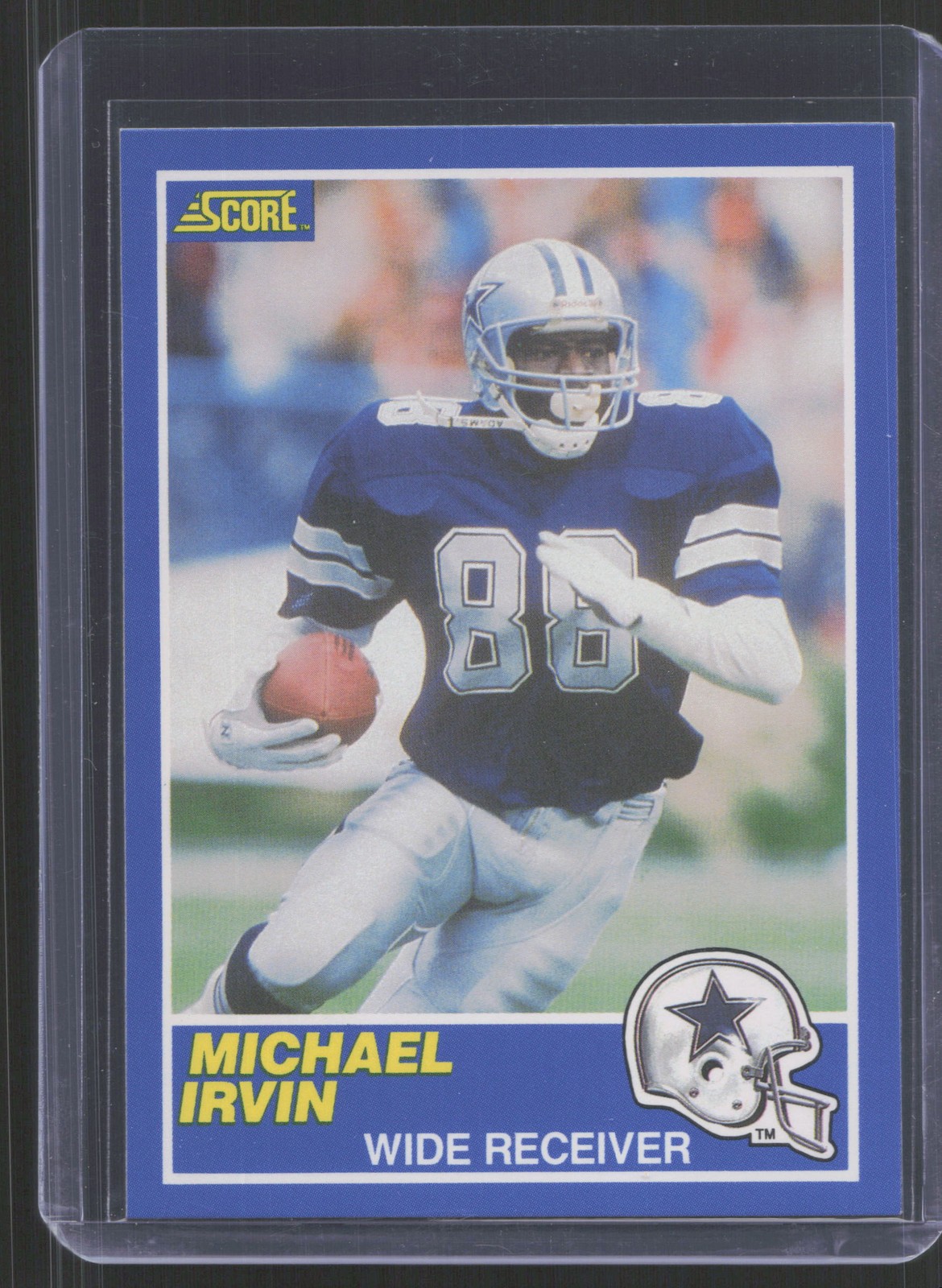 1989 Score #18 Michael Irvin