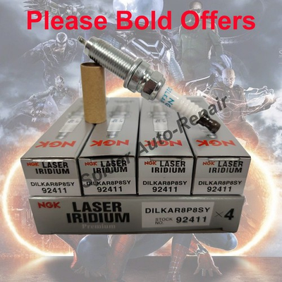 #ad 4X NGK 92411 Iridium Platinum Spark Plug DILKAR8P8SY For Honda Accord Acura 1.5T $29.91
