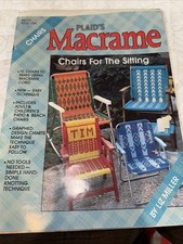 Plaids Macrame Chairs Craft Pattern Book