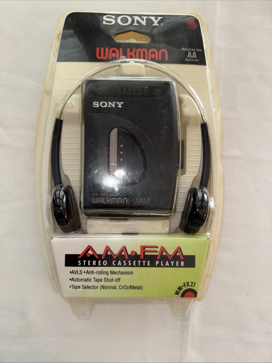 【動作品】ソニー海外仕様ラジオカセットウォークマン　WM-FX21 動作品】ソニー海外仕様ラジオカセットウォークマン WM-FX21