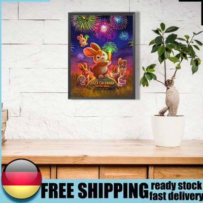 5D DIY Diamond Drawing Full Round Drill Cartoon Animal für Office Home Wall