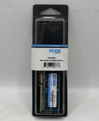 EDGE Memory PC3-10600 4 GB SO-DIMM 1333 MHz 204-Pin DDR3 Memory  (PE243661)