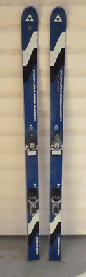 Vintage Fischer Futura Rounder Snow Skis w/ Tyrolia Bindings 150cm