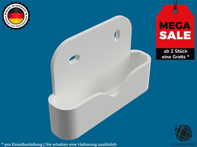 Ubiquiti Unifi Switch USW Flex Mini - Wandhalterung (F) | 3D Druck - Weiß