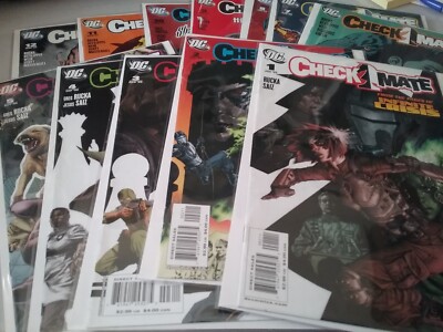 Checkmate DC Issues #1 #2 #3 #4 #5 #6 #7 #8 #9 #10 #11 #12 Greg Rucka