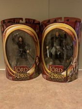 LOTR (2 Figures)- Helm’s Deep Legolas & Helm’s Deep Aragorn- Toy Biz