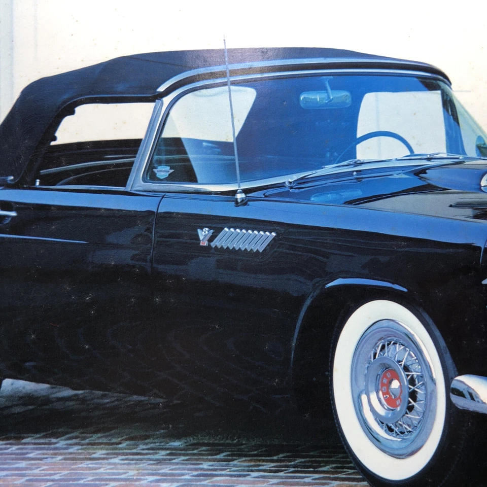 Power Graphics vintage 1978 poster , 1955 thunderbird. 16x20. # 501 - Image 3 of 4