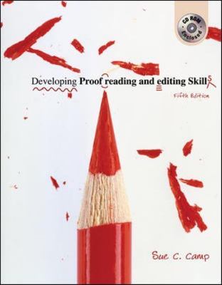 Developing Proofreading and Editing Skills [With CDROM] by Camp, Sue C.