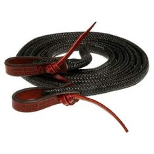 Double Diamond Flat Waxed Nylon Roping Rein