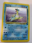 Lapras Fossil Set Holo Pokemon Card Base WOTC
