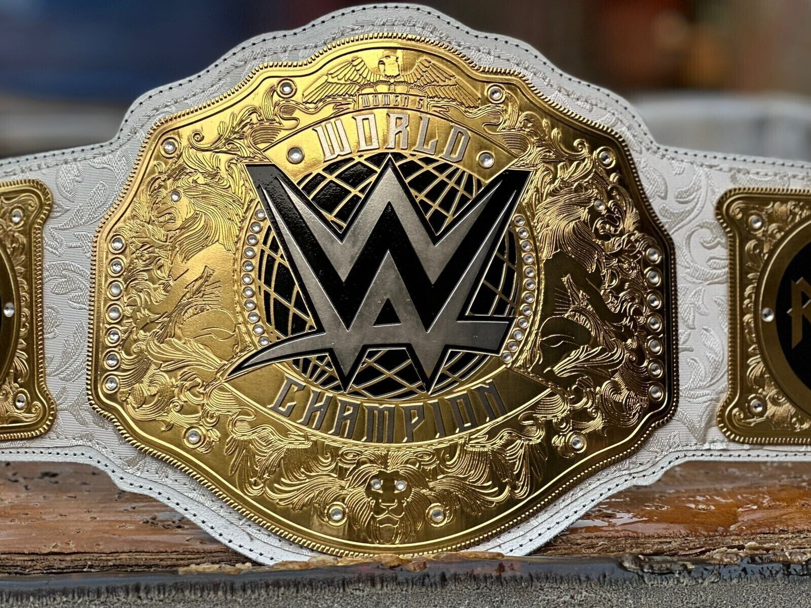 Womens World Heavyweight Championship Belt Wrestling 2mm Brass