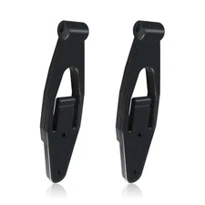 2x Hood Latch Base Black for 2004 2005 2006 2007 Kenworth T300