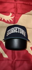 Georgetown Starter Snapback Hat Hoyas Arch 90s Wool The Natural Navy
