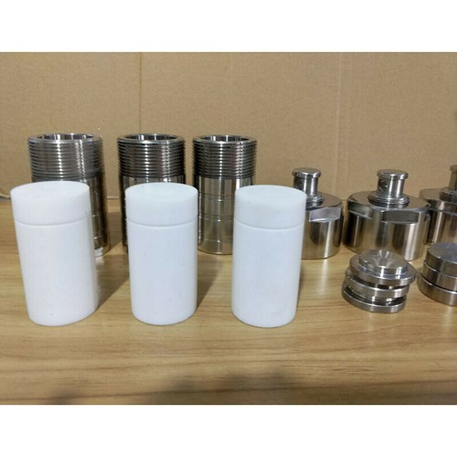 Reactor en autoclave de síntesis hidrotermal con cámara de teflón de recipiente forrada de PTFE - Imagen 4 de 5