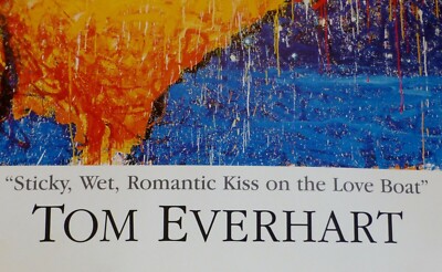 Tom Everhart Sticky Wet Romantic Kiss on the Love Boat