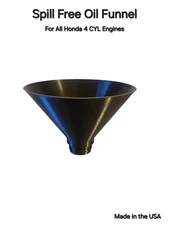 No Spill Threaded Oil Funnel For Honda B, K, D, L, H, F, R Series Engines
