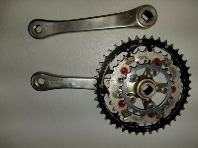 Vintage Shimano XT M737 Crankset | eBay