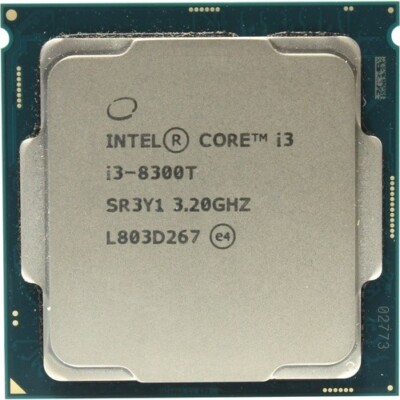 Intel Core i3-8300T 3.20GHz 4-Core 8MB LGA1151 Desktop CPU Processor SR3Y1 35W