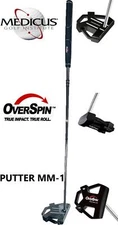 Medicus Kick X OverSpin MM-1 Putter Golf Club USGA Approved Mid Right Hand 33"