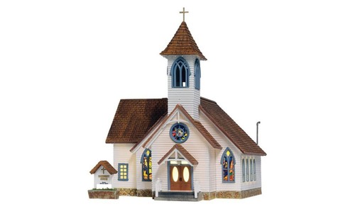 Woodland Scenics BR5041 HO Scale Community Church - Picture 9 of 24