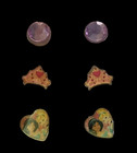 Disney Princess & Frozen pierced earring sets, Includes tin storage case — photo 5