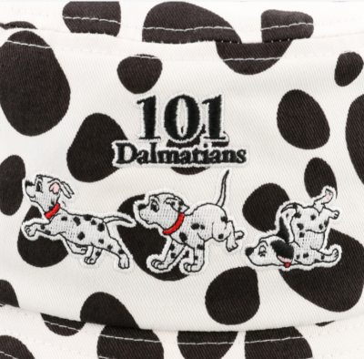 Disney Bucket Hat 101 Dalmatians Embroidery Cap Tokyo Disneyland