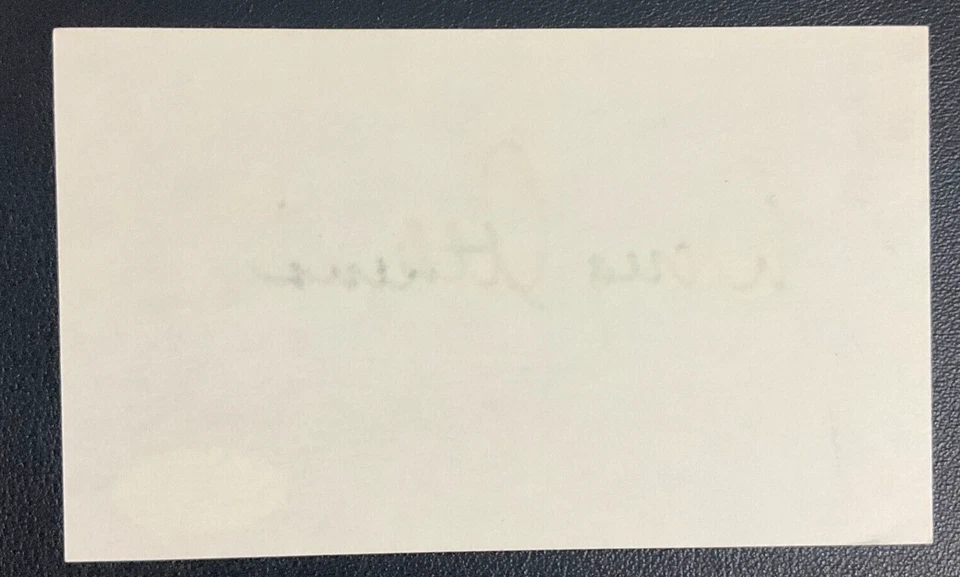 JSA Certified Doug Atkins Signed 3x5 Index Card NFL Cleveland Browns Pro HOF! - Image 3 of 3