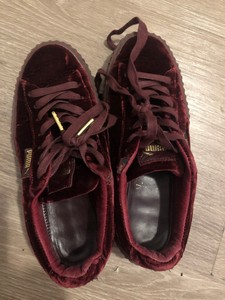 fenty maroon creepers