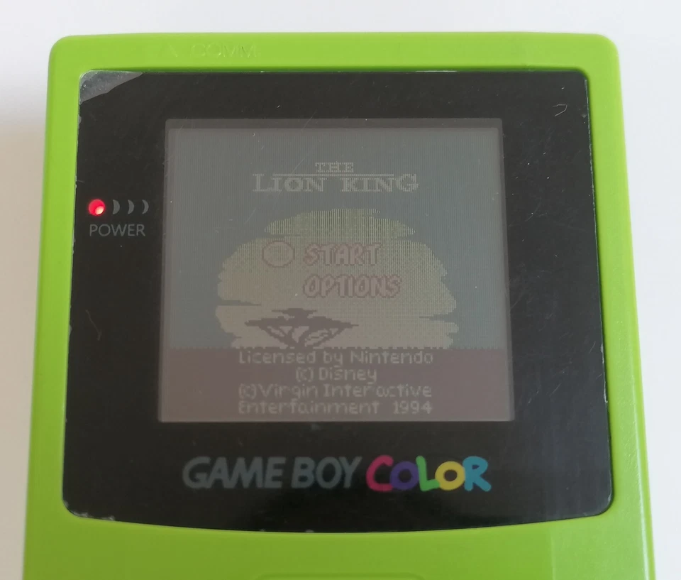 Nintendo Gameboy Color CBG-001 Konsole - Grün - Teildefekt - Bild 3 von 4