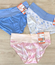 THREE 3 Warner's Lace Hipster Panty 5609J Sz 5 / S - NWT
