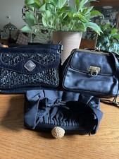 1940s Evening Bag Purse, Cold water Creek Purse, Worthington Purse