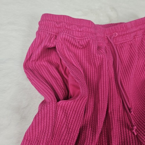 Adidas Originals Ribbed Cuffed Pink Sweatpants Training Pants Women's Size Small - Picture 5 of 13